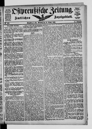 Ostpreußische Zeitung vom 19.10.1892