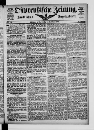 Ostpreußische Zeitung vom 25.10.1892