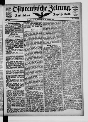 Ostpreußische Zeitung vom 26.10.1892