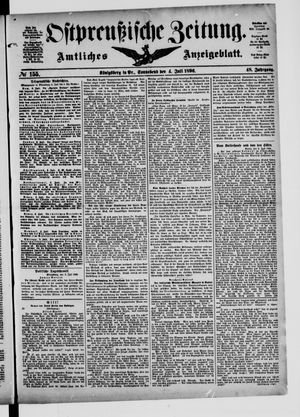 Ostpreußische Zeitung vom 04.07.1896