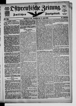Ostpreußische Zeitung vom 11.07.1896