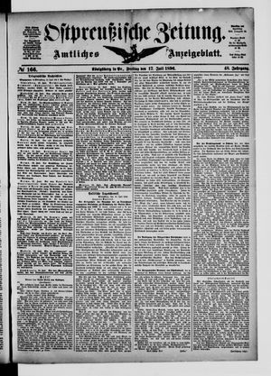 Ostpreußische Zeitung vom 17.07.1896