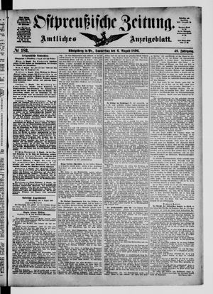 Ostpreußische Zeitung vom 06.08.1896