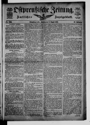 Ostpreußische Zeitung vom 09.08.1896