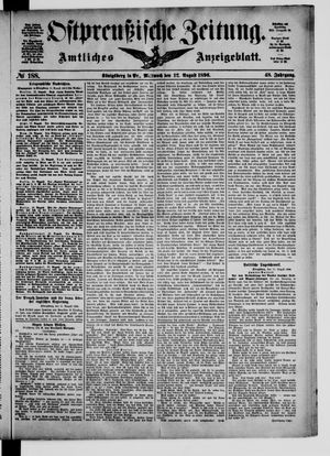Ostpreußische Zeitung vom 12.08.1896