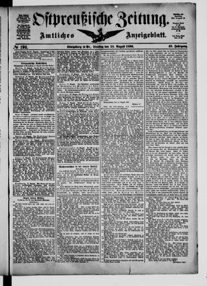 Ostpreußische Zeitung vom 18.08.1896