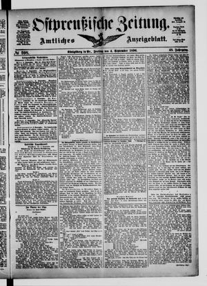 Ostpreußische Zeitung vom 04.09.1896