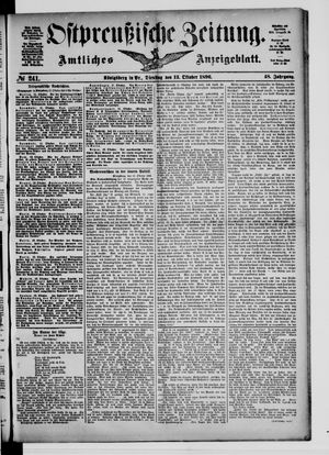 Ostpreußische Zeitung vom 13.10.1896