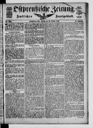 Ostpreußische Zeitung vom 30.10.1896