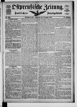 Ostpreußische Zeitung vom 03.12.1896