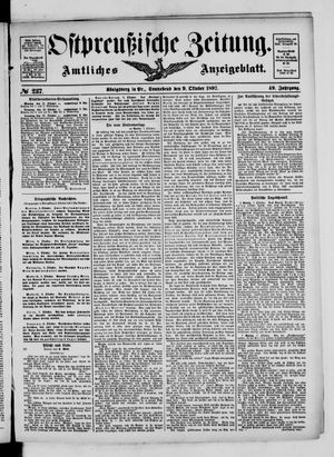 Ostpreußische Zeitung vom 09.10.1897