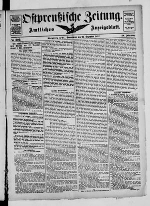 Ostpreußische Zeitung vom 25.12.1897
