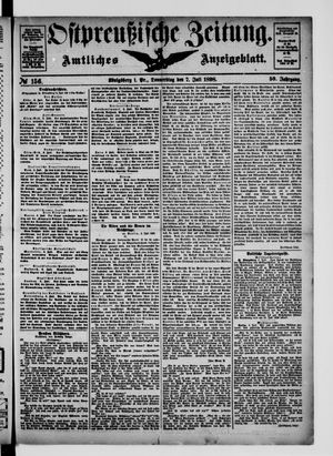 Ostpreußische Zeitung vom 07.07.1898