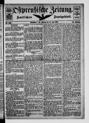 Ostpreußische Zeitung on Jul 10, 1898