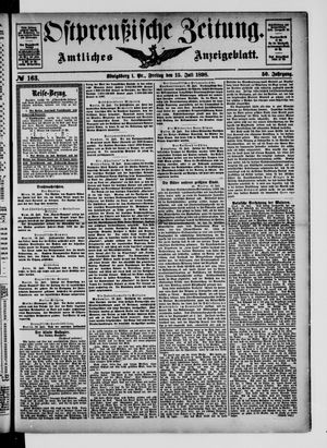 Ostpreußische Zeitung vom 15.07.1898