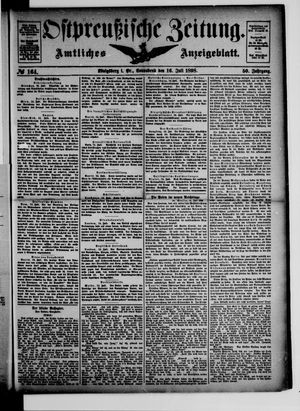 Ostpreußische Zeitung vom 16.07.1898