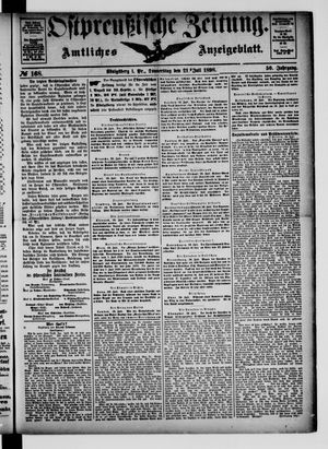 Ostpreußische Zeitung vom 21.07.1898