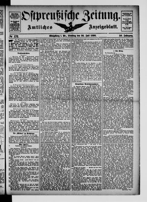 Ostpreußische Zeitung vom 26.07.1898