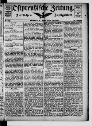 Ostpreußische Zeitung vom 29.07.1898