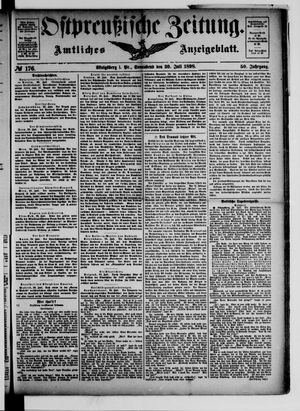 Ostpreußische Zeitung vom 30.07.1898