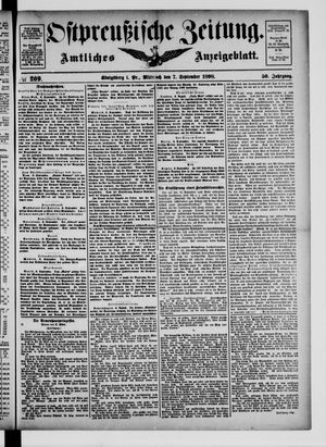 Ostpreußische Zeitung vom 07.09.1898