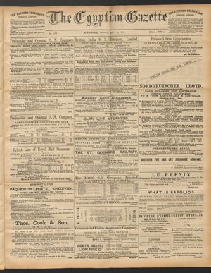 The Egyptian gazette on May 16, 1890