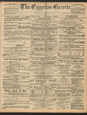 The Egyptian gazette on May 25, 1892
