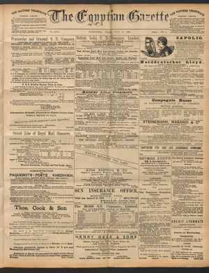 The Egyptian gazette vom 15.07.1892