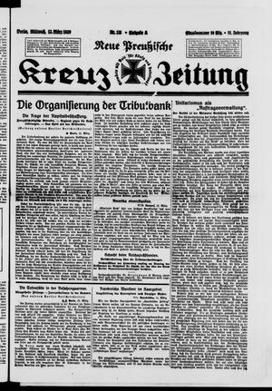 Neue preussische Kreuz-Zeitung vom 13.03.1929