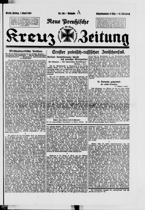 Neue preussische Kreuz-Zeitung vom 05.04.1929