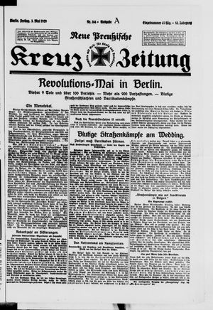 Neue preussische Kreuz-Zeitung vom 03.05.1929