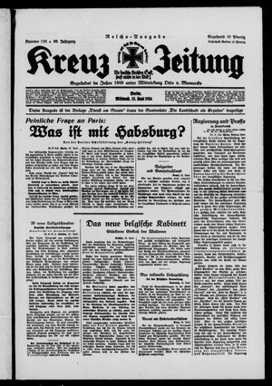 Kreuz-Zeitung vom 13.06.1934