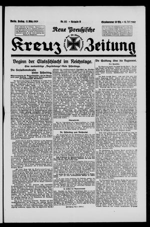 Neue preussische Kreuz-Zeitung vom 15.03.1929