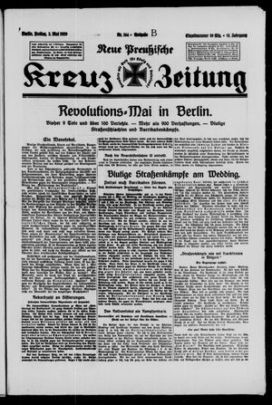 Neue preussische Kreuz-Zeitung vom 03.05.1929