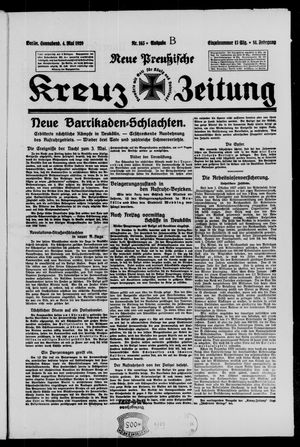 Neue preussische Kreuz-Zeitung vom 04.05.1929