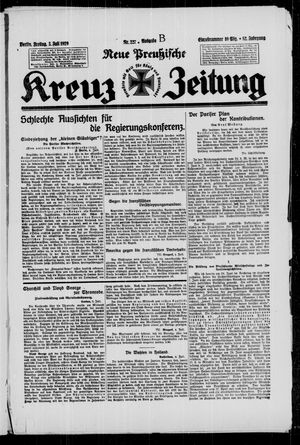 Neue preussische Kreuz-Zeitung vom 05.07.1929
