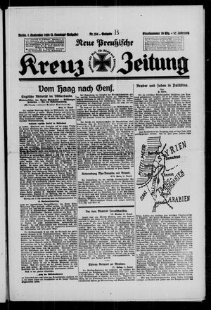 Neue preussische Kreuz-Zeitung vom 01.09.1929
