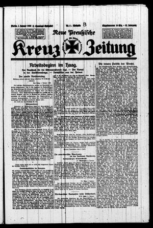 Neue preussische Kreuz-Zeitung vom 05.01.1930