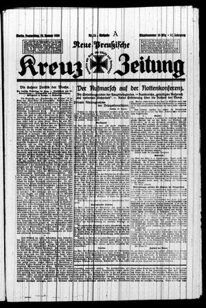 Neue preussische Kreuz-Zeitung vom 23.01.1930