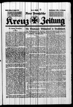 Neue preussische Kreuz-Zeitung vom 24.01.1930