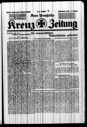 Neue preussische Kreuz-Zeitung vom 02.02.1930