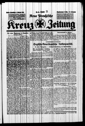 Neue preussische Kreuz-Zeitung vom 08.02.1930