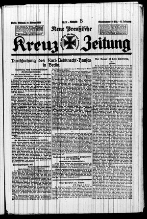 Neue preussische Kreuz-Zeitung vom 19.02.1930