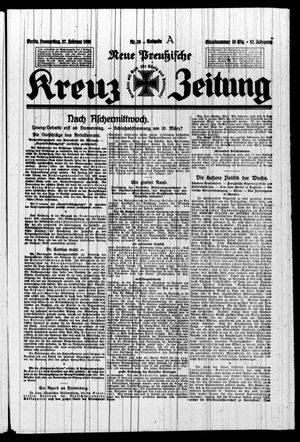 Neue preussische Kreuz-Zeitung on Feb 27, 1930