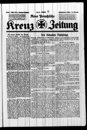 Neue preussische Kreuz-Zeitung vom 09.03.1930