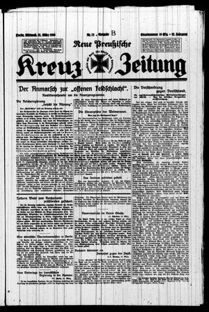 Neue preussische Kreuz-Zeitung vom 12.03.1930