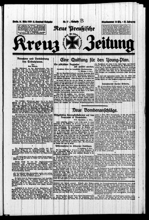 Neue preussische Kreuz-Zeitung vom 16.03.1930
