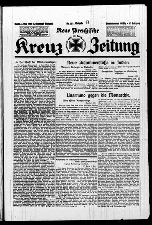 Neue preussische Kreuz-Zeitung vom 04.05.1930