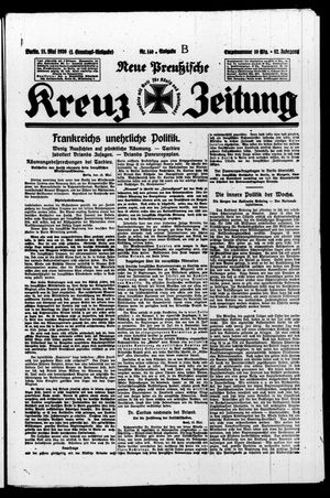 Neue preussische Kreuz-Zeitung vom 18.05.1930