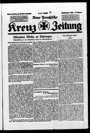 Neue preussische Kreuz-Zeitung vom 30.05.1930